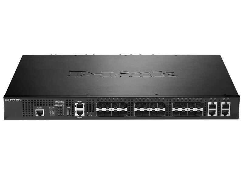 [DXS-3400-24SC/SI] D-Link DXS-3400-24SC | 24-Port Gigabit Managed Switch