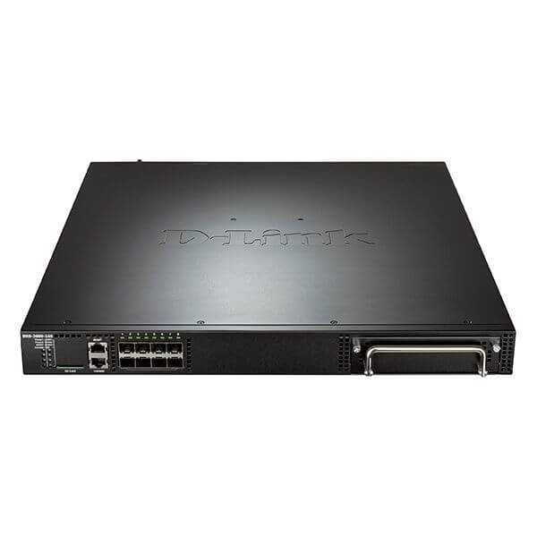 D-Link DXS-3600-16S/ESI 8 fixed SFP+ ports with one expansion slot with Standard Image, one AC power supply