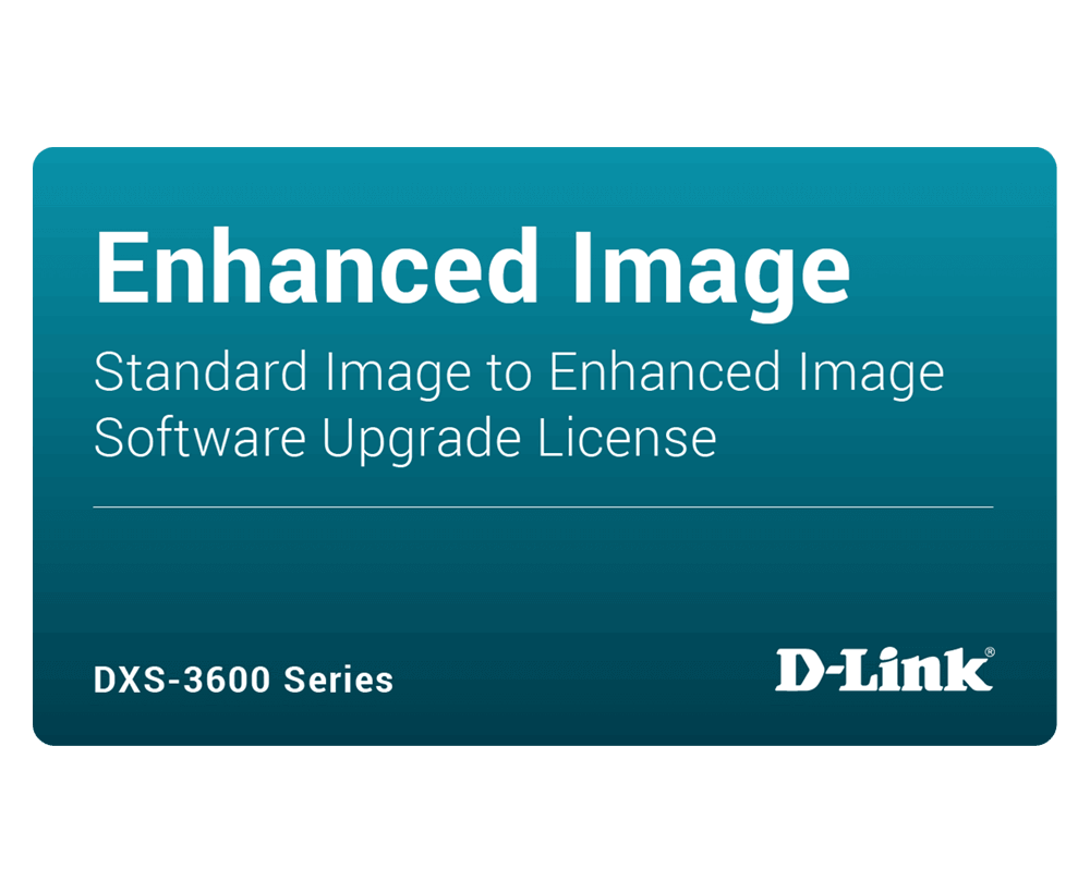D-Link DXS-3600-32S-SE-LIC DXS-3600-32S Standard Image to Enhanced Imaged License