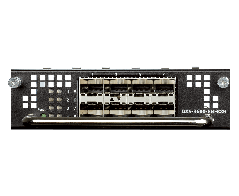 [DXS-3600-EM-8XS] D-Link DXS-3600-EM-8XS 8 x 10G SFP+ expansion module