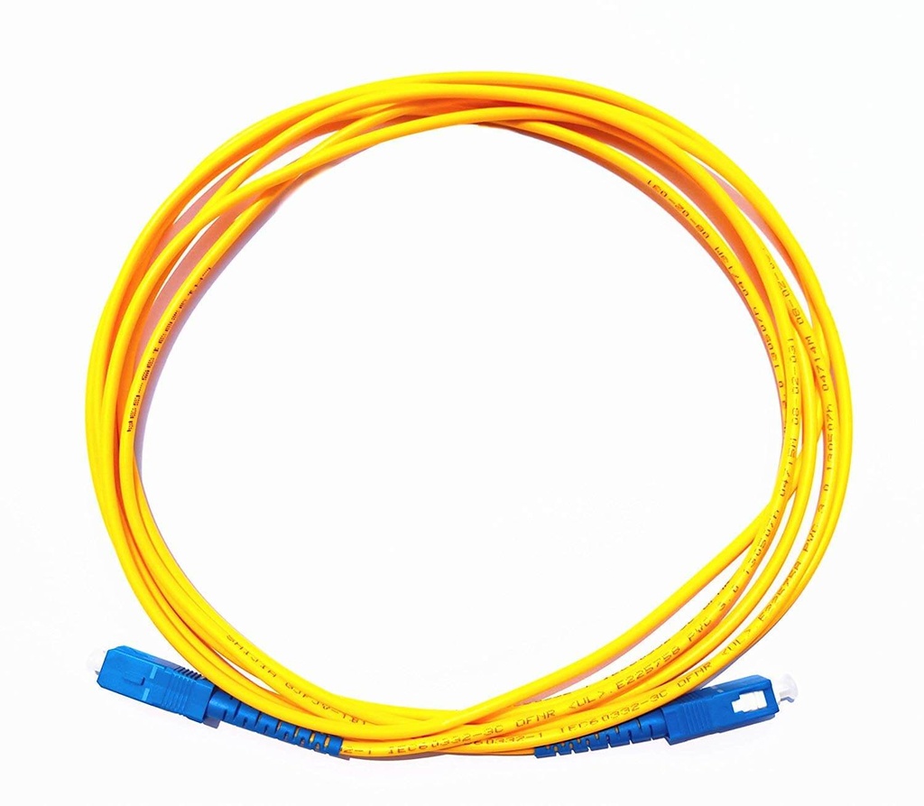 [NCB-FS09D-STSC-3] D-Link ST-SC Single Mode Duplex Patch Cord, 3m