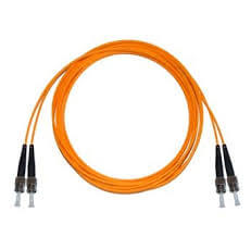[NCB-FM50D-STST-1] D-Link ST-ST Multimode (50/125um) OM2 Duplex Patch Cord, 1m