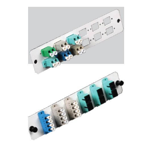 D-Link Unloaded Adapter Panel Accepts 6 Duplex SC Adapters