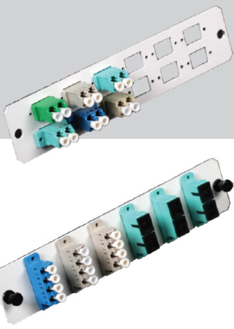 D-Link Unloaded Adapter Panel Accepts 6 Simplex SC/6 Duplex LC Adapters