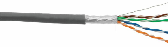 [NCB-C6SGRYR-305] Dlink 305M Category 6 STP Solid Cord