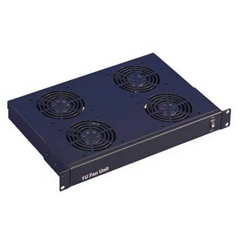 Redstar 1HU Universal Fan unit with 4 Fans 19" installation