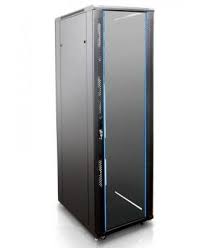 Redstar 42U 600x600mm Glass Door Cabinet