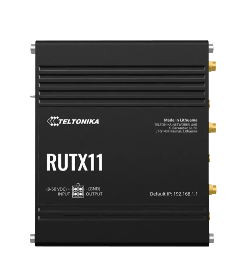 Teltonika RUTX11 | Industrial Cellular Router