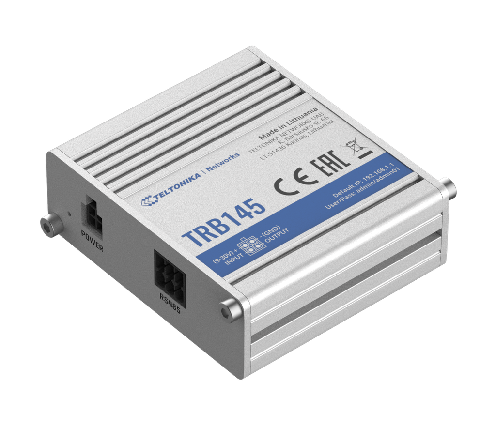 Teltonika TRB145 | Industrial Rugged LTE RS485 Gateway