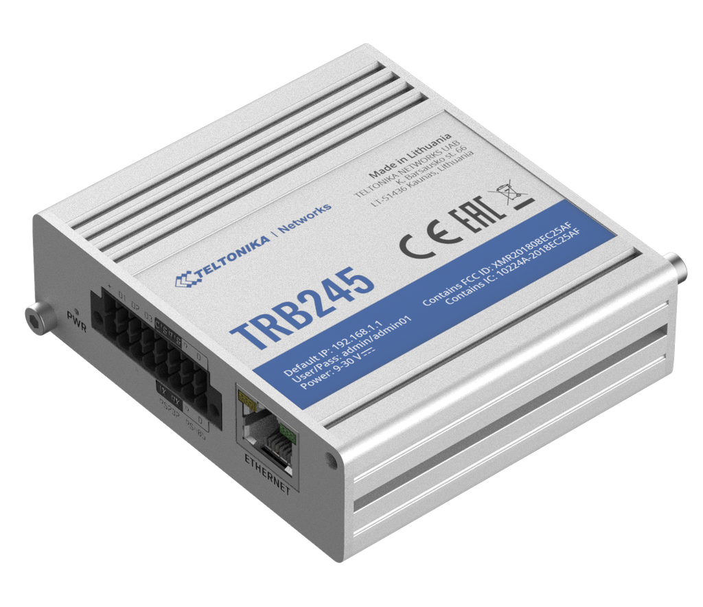 Teltonika TRB245 | Industrial M2M LTE Gateway