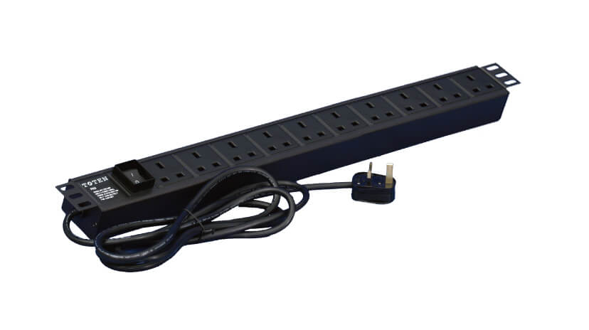 [PD10029000] Toten 10 Way Power Distribution Unit UK Type