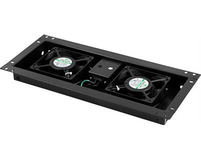Toten Fan Unit (2 fans) for 600mm Deep Cabinets
