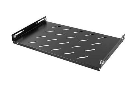 Toten Fixed Shelf for 600mm Deep Cabinets - Black