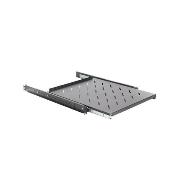 Toten Sliding Shelf for 600mm Deep Cabinets - Computer Grey