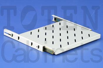 Toten Sliding Shelf for 600mm Deep Cabinets - Grey