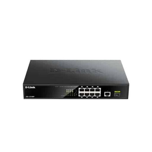 [DGS-1010MP] D-Link DGS-1010MP - 10-port Gigabit PoE Switch