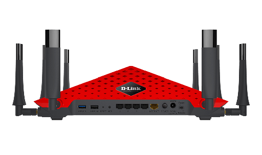 [DIR-895L/LBNAG] D-Link DIR-895L/LBNAG Wireless AC 5400 Tri Band (11a/b/g/n/ac) cloud Red Color Router
