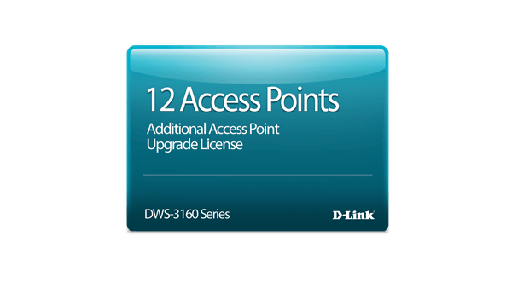 [DWS-3160-24TC-AP12-LIC] D-Link DWS-3160-24TC-AP12-LIC DWS-3160 license to add additional 12 AP
