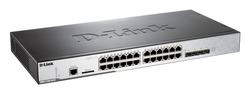 [DWS-3160-24TC/E] D-Link DWS-3160-24TC/E 20 x 10/100/1000BaseT + 4 combo SFP (non-PoE) wireless controller Switch