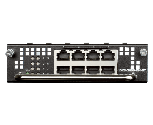[DXS-3600-EM-8T] D-Link DXS-3600-EM-8T 8 x 1000Base-T expansion module