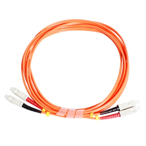 [NCB-FM50D-SCSC-1] D-Link SC-SC Multimode (50/125um) OM2 Duplex Patch Cord, 1m