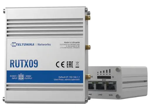 [RUTX09] Teltonika RUTX09 | Industrial 4G LTE router
