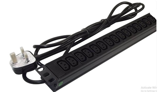 [322003751] Toten 15 Way Power Distribution Unit IEC C13 Type