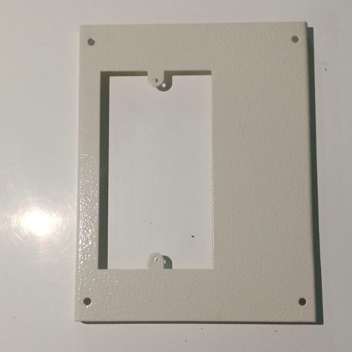 Trunking Outlet Plate Twin